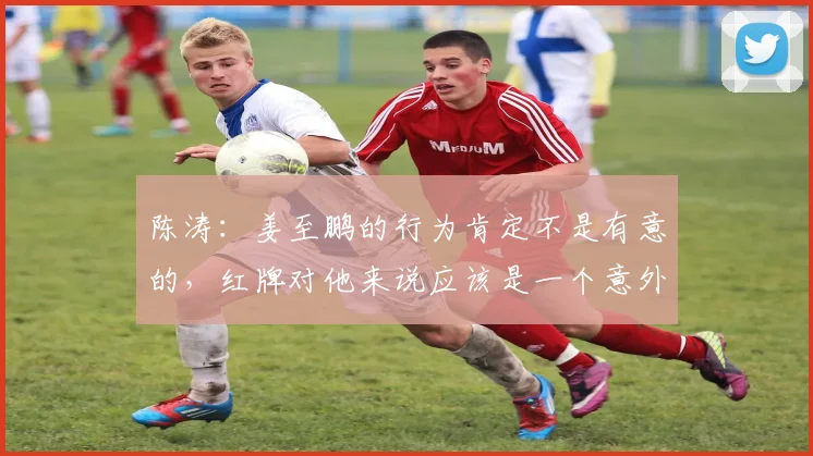 陈涛：姜至鹏的行为肯定不是有意的，红牌对他来说应该是一个意外